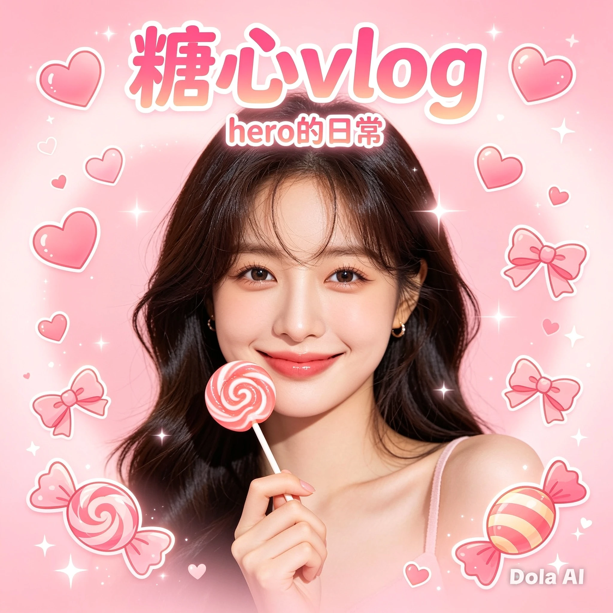 糖心Vlog关于真实生活与兴趣表达的品牌视觉
